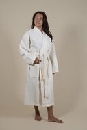 Badjas Dames Kimono Offwhite