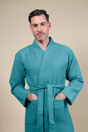 Badjas Heren Kimono Groen